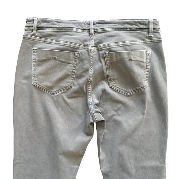 J. Jill Denim Jeans Women's Sz 8 Gray Authentic Fit Slim Ankle Preppy Straight - Picture 12 of 12